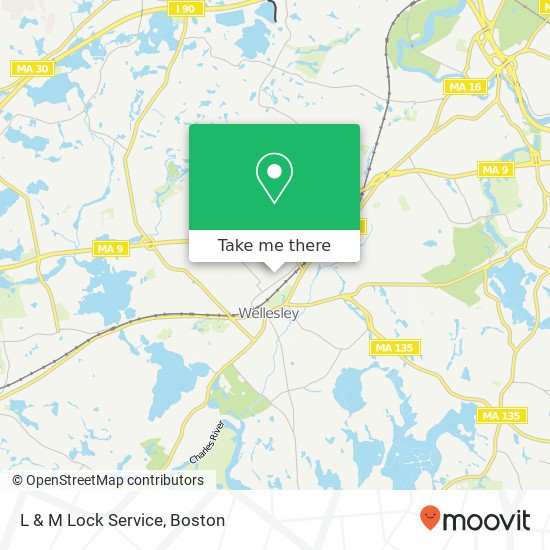 Mapa de L & M Lock Service