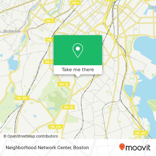 Mapa de Neighborhood Network Center