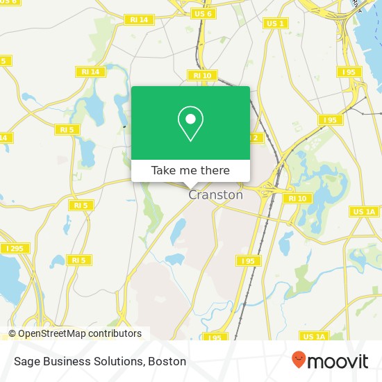 Sage Business Solutions map