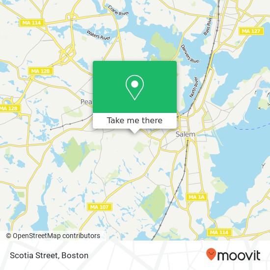 Mapa de Scotia Street