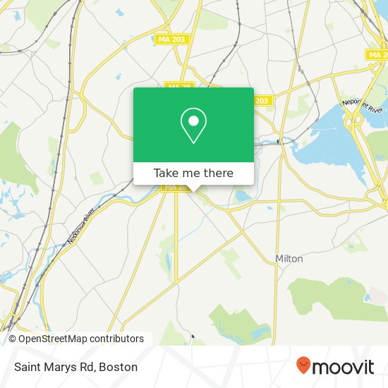 Saint Marys Rd map