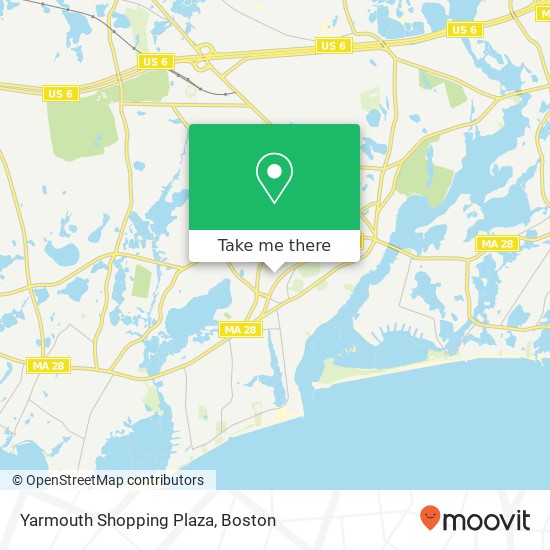 Mapa de Yarmouth Shopping Plaza