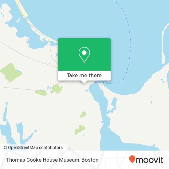 Thomas Cooke House Museum map