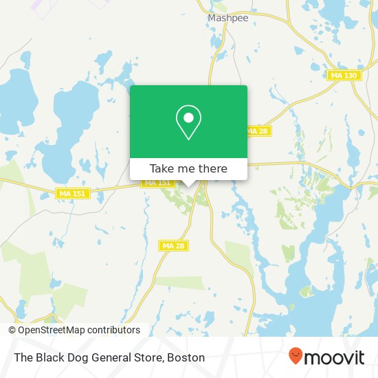 Mapa de The Black Dog General Store