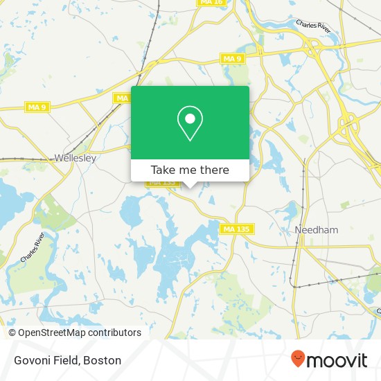 Govoni Field map