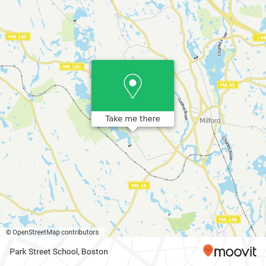 Mapa de Park Street School