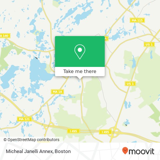 Mapa de Micheal Janelli Annex