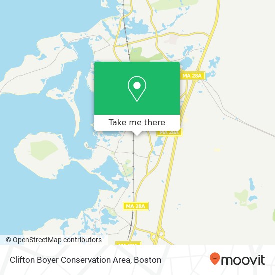 Mapa de Clifton Boyer Conservation Area