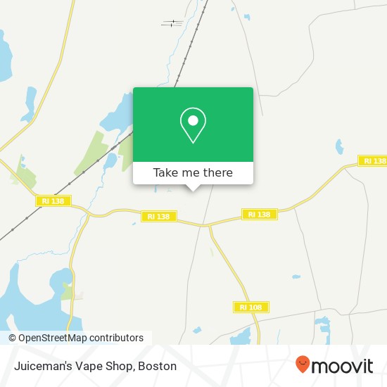 Juiceman's Vape Shop map