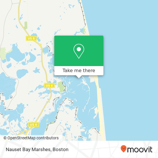 Nauset Bay Marshes map