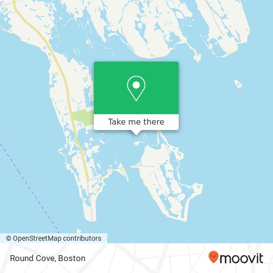 Mapa de Round Cove