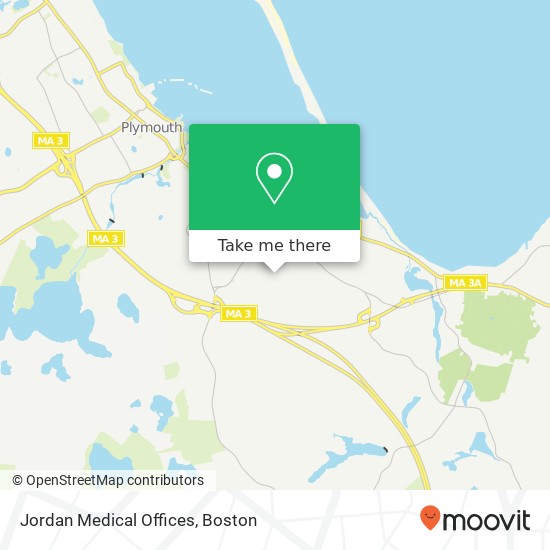 Mapa de Jordan Medical Offices