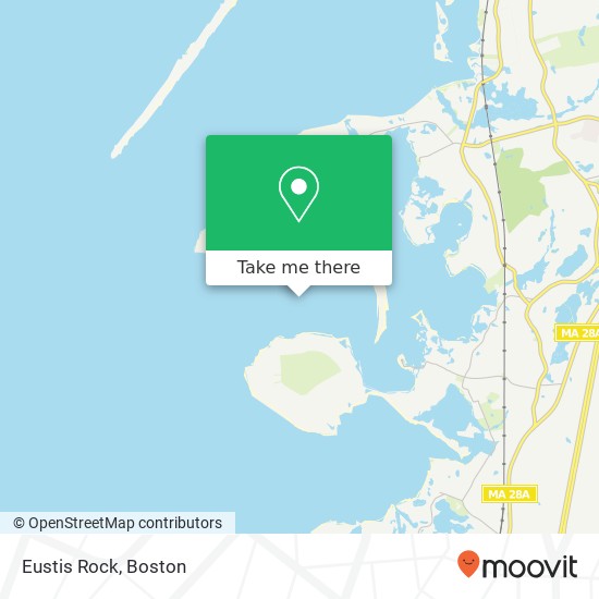 Eustis Rock map