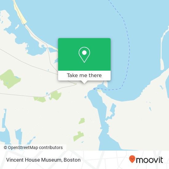 Mapa de Vincent House Museum