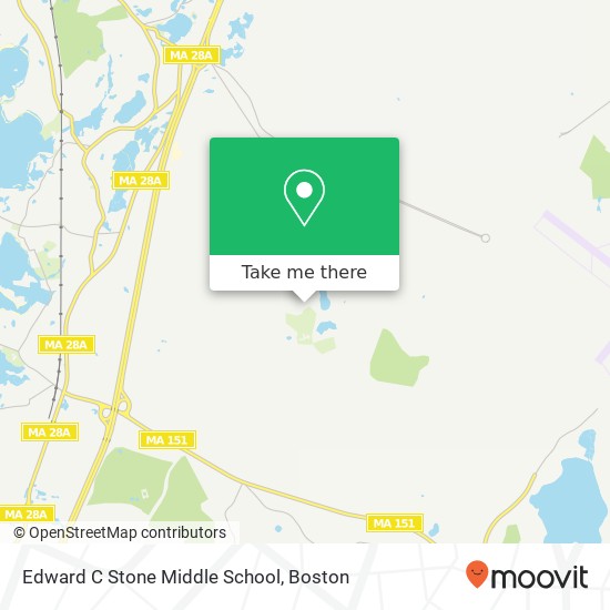 Edward C Stone Middle School map