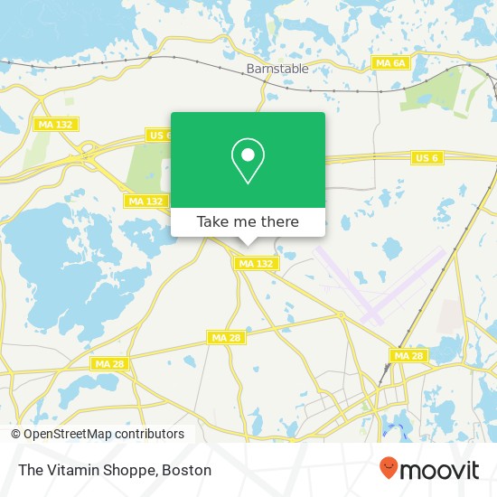 The Vitamin Shoppe map