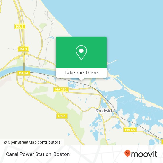 Mapa de Canal Power Station