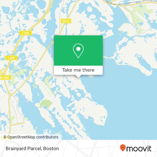 Brainyard Parcel map