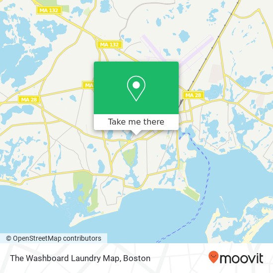 Mapa de The Washboard Laundry Map