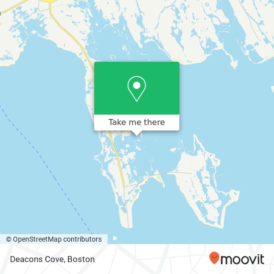 Deacons Cove map