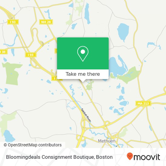 Mapa de Bloomingdeals Consignment Boutique