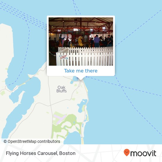 Mapa de Flying Horses Carousel