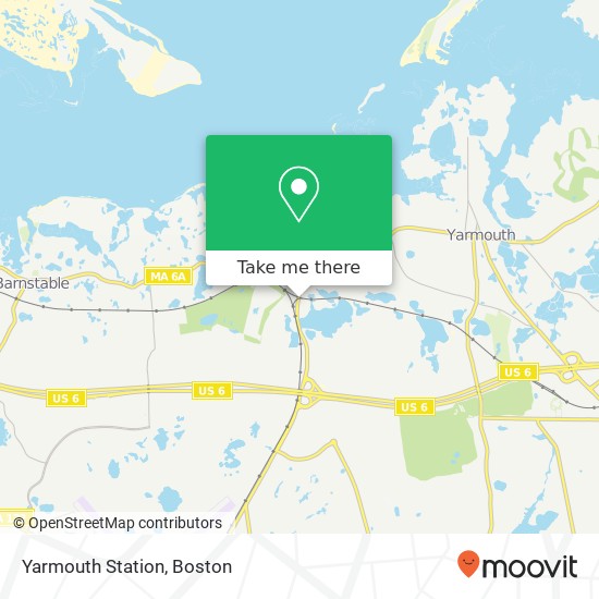 Mapa de Yarmouth Station