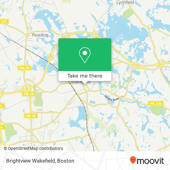 Brightview Wakefield map