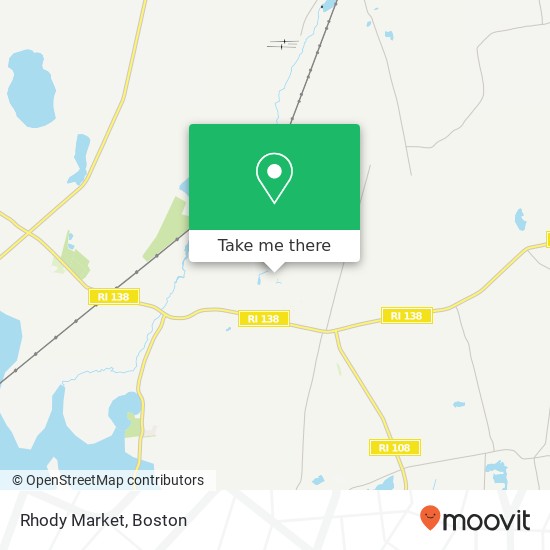 Mapa de Rhody Market