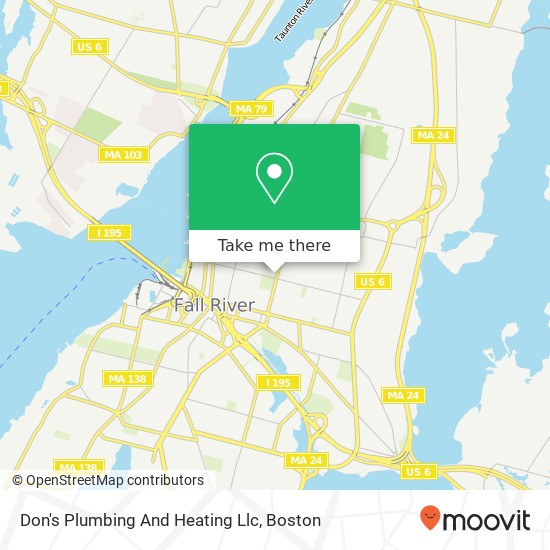 Don's Plumbing And Heating Llc map