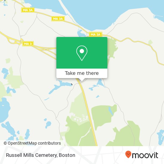 Mapa de Russell Mills Cemetery