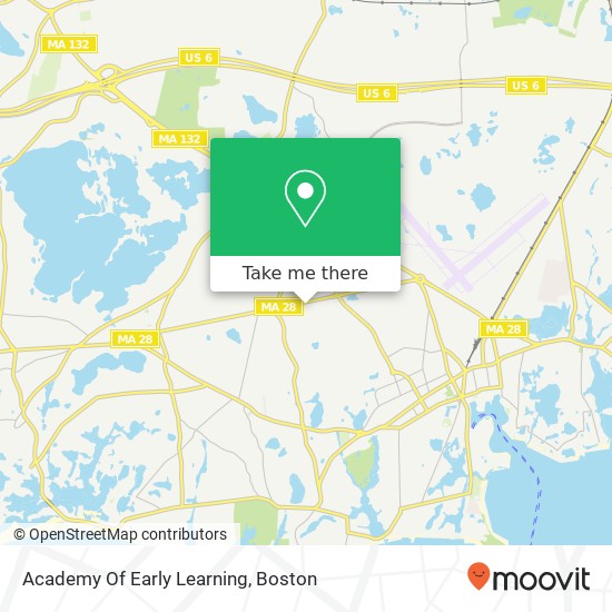 Academy Of Early Learning map