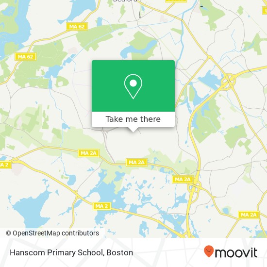 Hanscom Primary School map