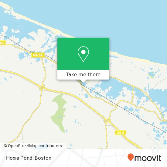 Mapa de Hoxie Pond