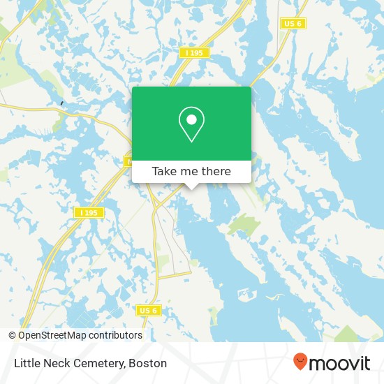 Little Neck Cemetery map