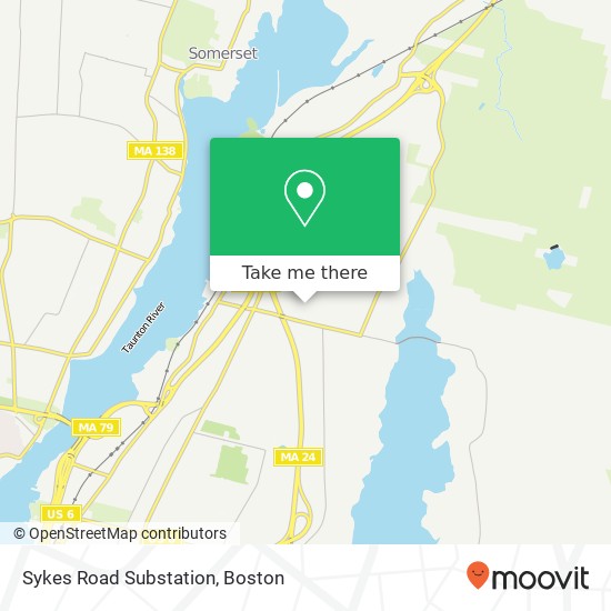 Mapa de Sykes Road Substation