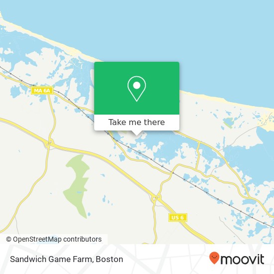 Mapa de Sandwich Game Farm