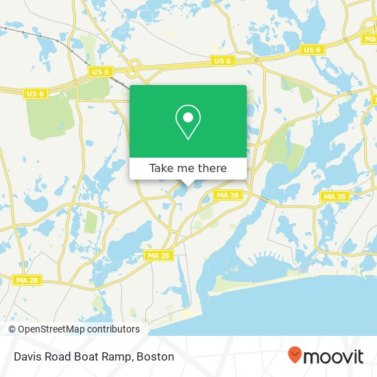 Mapa de Davis Road Boat Ramp