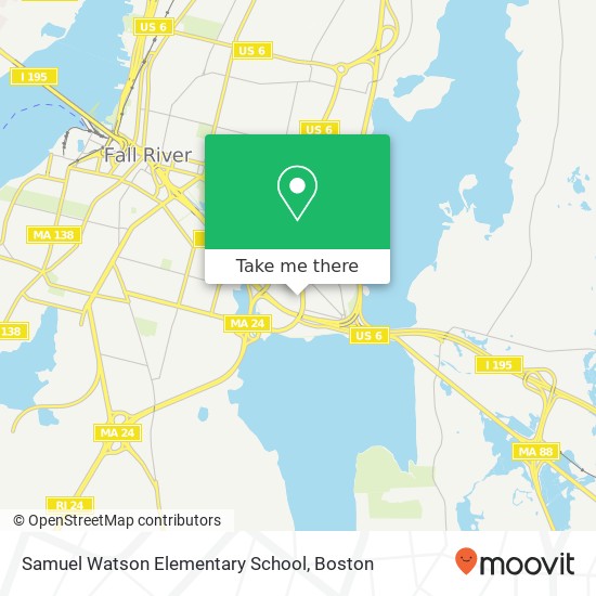 Mapa de Samuel Watson Elementary School