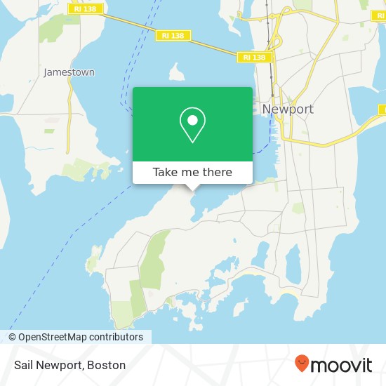 Sail Newport map