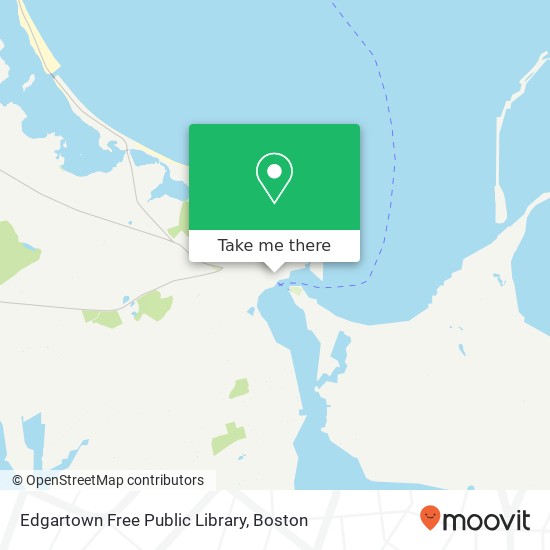 Mapa de Edgartown Free Public Library