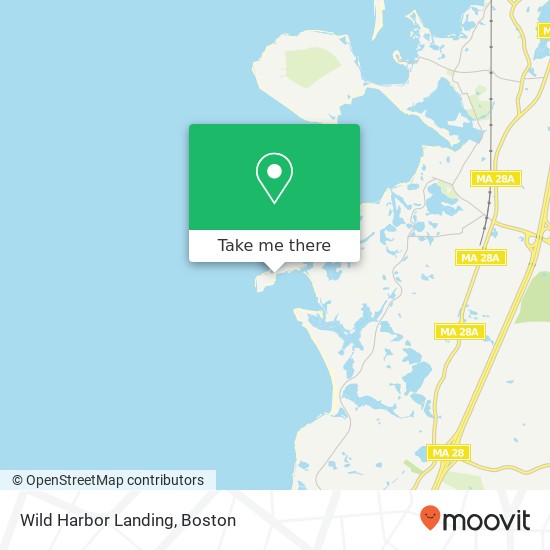 Wild Harbor Landing map