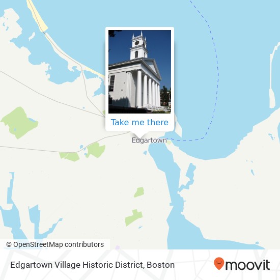 Edgartown Village Historic District map