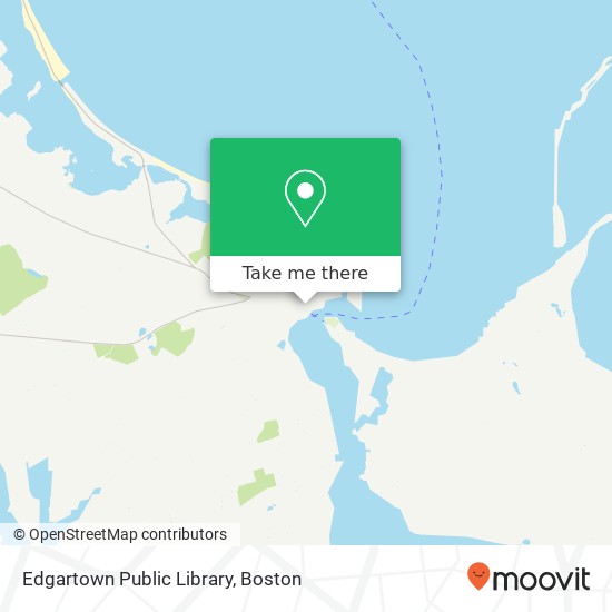 Edgartown Public Library map