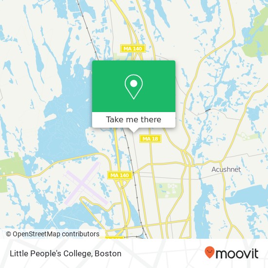 Mapa de Little People's College