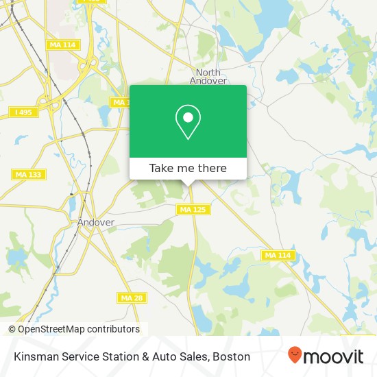 Mapa de Kinsman Service Station & Auto Sales