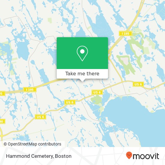 Hammond Cemetery map