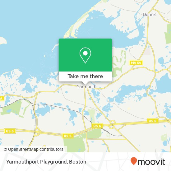 Yarmouthport Playground map