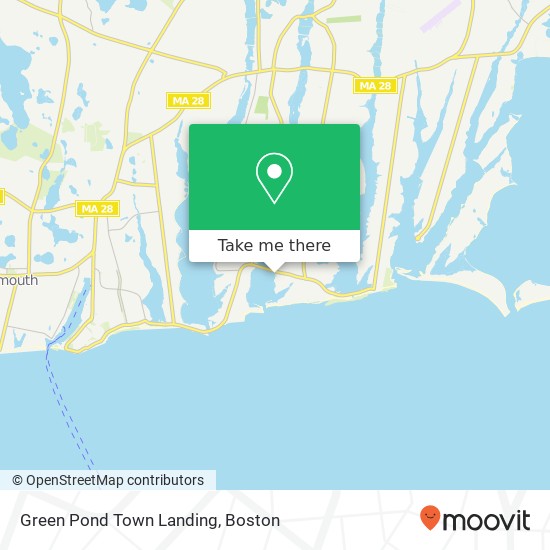 Mapa de Green Pond Town Landing