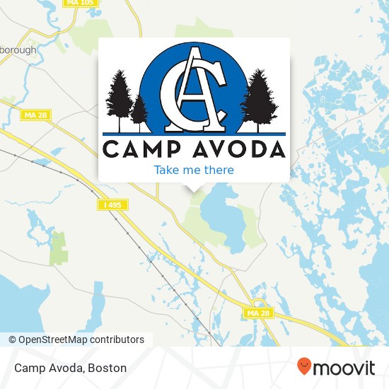 Mapa de Camp Avoda